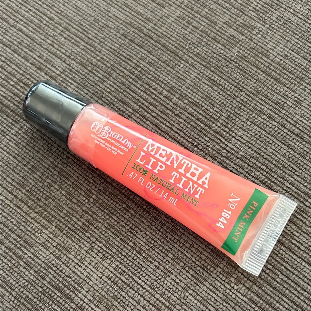 C.O. Bigelow No 1644 Pink Mint Mentha Lip Tint NEW